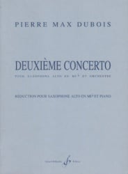 Deuxieme Concerto - Alto Sax and Piano