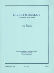 Divertissement - Alto Sax and Piano