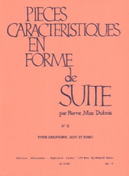 Pieces Caracteristiques No. 2: A la Russe - Alto Sax and Piano