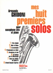 My 8 First Solos (Mes Huit Premiers Solos) - Alto Sax and Piano