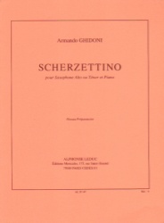 Scherzettino - Alto (or Tenor) Sax and Piano