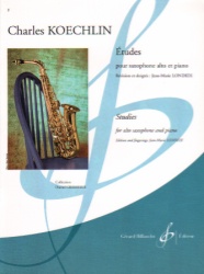 15 Etudes, Op. 188 - Alto Sax and Piano