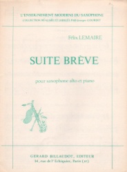 Suite Breve - Alto Sax and Piano