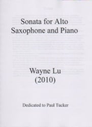 Sonata - Alto Sax and Piano