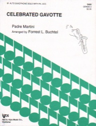 Celebrated Gavotte - Alto Sax and Piano
