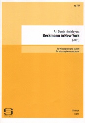 Beckmann in New York - Alto Sax and Piano