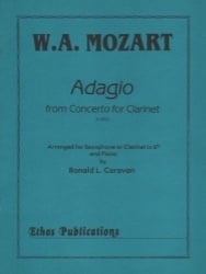 Adagio from Concerto, K. 622 - Alto Sax and Piano