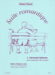 Suite Romantique, Mvt. 1: Serenade Italienne - Alto Sax and Piano