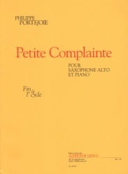 Petite Complainte - Alto Sax and Piano