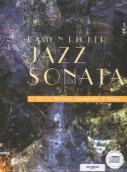 Jazz Sonata (Bk/CD) - Alto (or Baritone) Sax and Piano