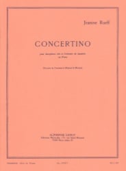 Concertino, Op. 17 - Alto Sax and Piano