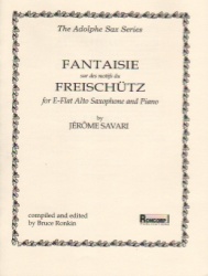 Fantasy on Motives from "Der Freischutz" - Alto Sax and Piano