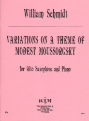 Variations on a Theme of Modest Mussorgsky - Alto Sax and Piano