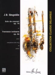 Solo de Concert, Op. 74 and Fantaisie Brillante, Op. 86 - Alto Sax and Piano