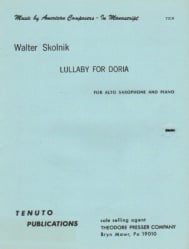 Lullaby for Doria - Alto Sax and Piano