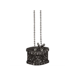 Crystal Snare Drum Necklace