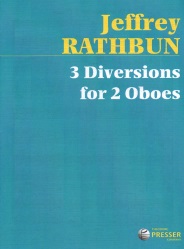 3 Diversions for 2 Oboes - Oboe Duet