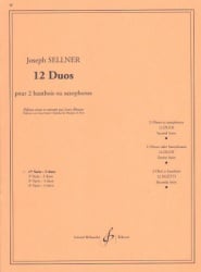 12 Duos, Vol. 1  - Oboe (or Saxophone) Duet