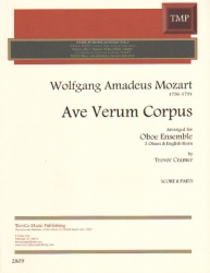 Ave Verum Corpus - 3 Oboes and English Horn