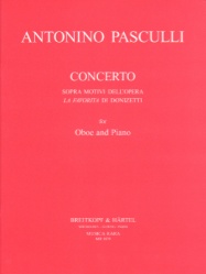 Concerto on the opera La Favorita (Donizetti) - Oboe and Piano