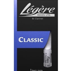 Legere Synthetic Bb Clarinet Reed - Classic