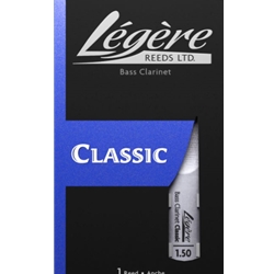 Legere Synthetic Bass Clarinet Reed - Classic