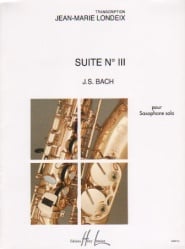 Suite No. 3 - Saxophone Unaccompanied