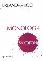 Monolog 4 - Saxophone Unaccompanied