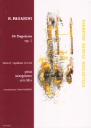 24 Caprices, Op. 1, Vol. 2: Nos. 13-24 - Alto Sax Unaccompanied