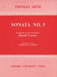 Sonata No. 5 - Bassoon and Piano