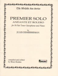 Premier Solo: Andante et Bolero - Tenor Sax and Piano