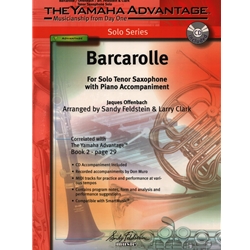 Barcarolle (Bk/CD) - Tenor Sax and Piano