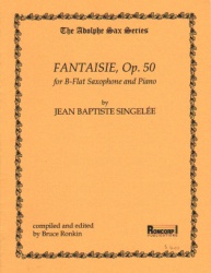Fantaisie, Op. 50 - Tenor Sax and Piano