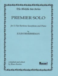 Premier Solo - Baritone Sax and Piano