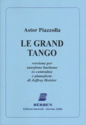 Le Grand Tango - Baritone Sax and Piano