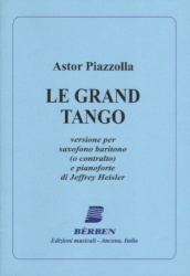 Le Grand Tango - Baritone Sax and Piano