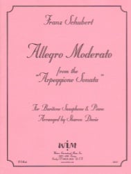 Allegro Moderato from Arpeggione Sonata - Baritone Sax and Piano