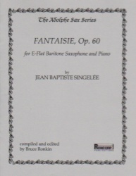 Fantaisie, Op. 60 - Baritone Sax and Piano