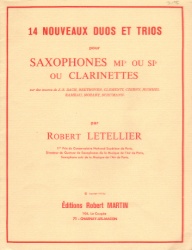 14 Nouveaux Duos et Trios - Sax Duet (or Trio)