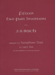15 2-Part Inventions - Sax Duet AA/AT
