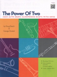 Power of Two (Bk/Audio Access) - Jazz Sax Duets AA