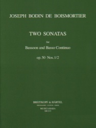2 Sonatas Op. 50 Nos. 1-2 - Bassoon and Piano