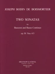 2 Sonatas Op. 50 Nos. 4-5 - Bassoon and Piano