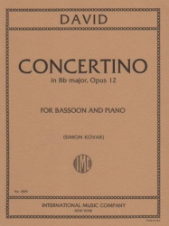 Concertino in B-flat Major Op. 12 - Bassoon and Piano