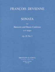 Sonata in F Major Op. 24 No. 3 - Bassoon and Piano