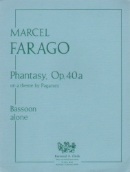 Phantasy on a Theme by Paganini Op. 40a - Bassoon Unaccompanied