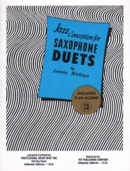 Jazz Conception for Saxophone Duets (Bk/CD) - Sax Duet AA