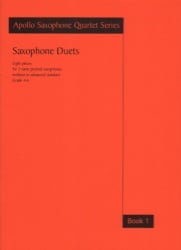 Saxophone Duets, Book 1 - Sax Duet AA/TT