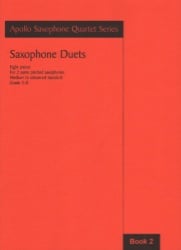 Saxophone Duets, Book 2 - Sax Duet AA/TT
