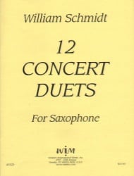 12 Concert Duets - Sax Duet AA/TT